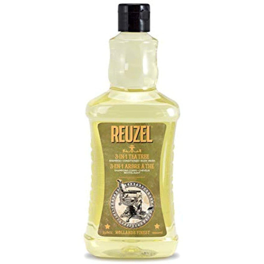 Reuzel 3-in-1 Tea Tree Shampoo 33.8oz-The Warehouse Salon