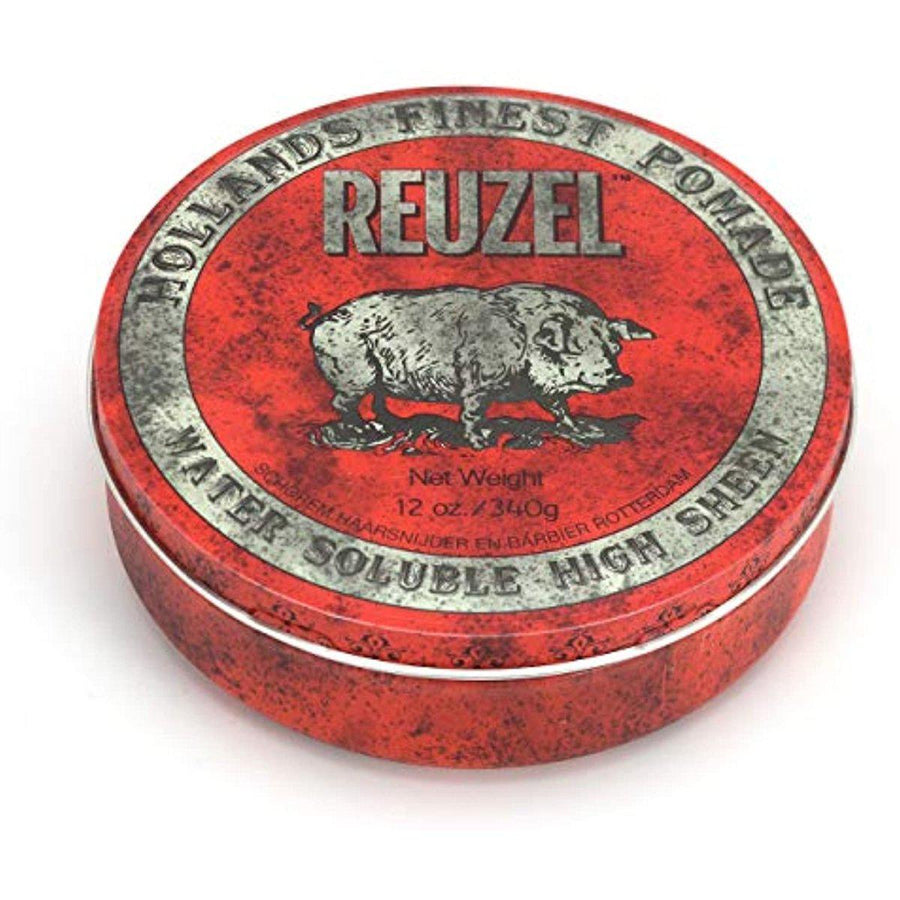 Reuzel Red Pomade High Sheen 12oz-The Warehouse Salon