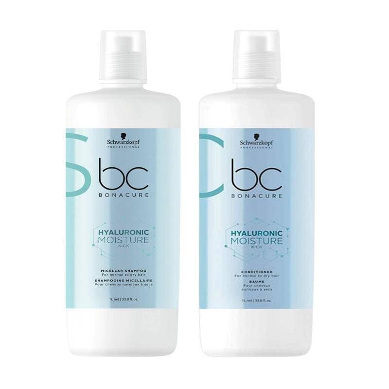 Schwarzkopf Bonacure Moisture Kick Shampoo & Conditioner Shampoo and Condtioner33.8oz-The Warehouse Salon