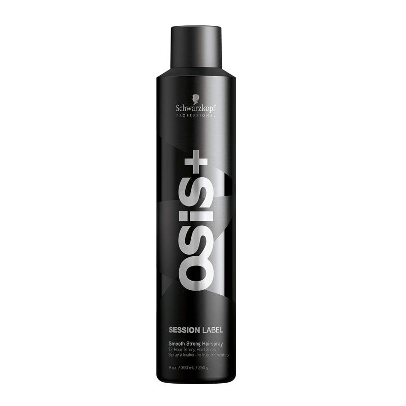 Schwarzkopf OSiS+ Session Label Smooth Strong Hairspray - 9 oz-The Warehouse Salon