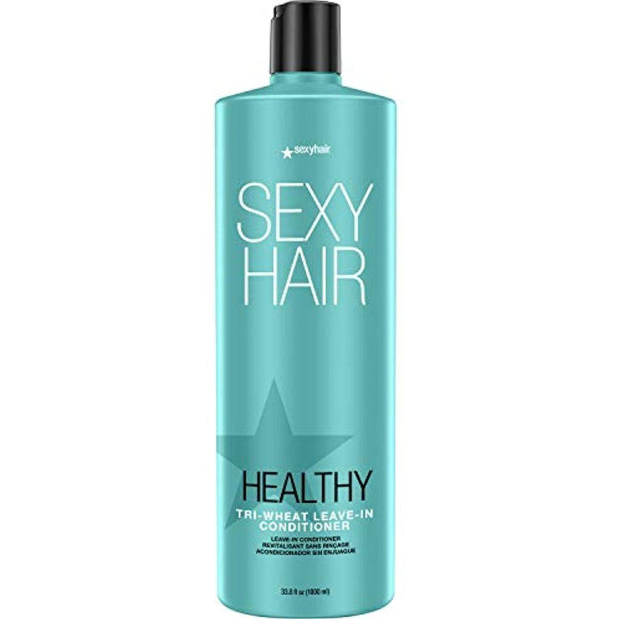 Sexy Hair Healthy Sexy Hair Tri Wheat Leave In Rinse 33.8oz-The Warehouse Salon