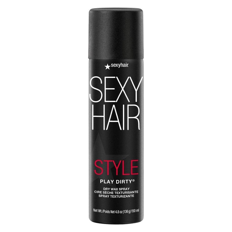 Sexy Hair Play Dirty Dry Wax Spray 4.8oz (4 Shine + 4 Hold)-The Warehouse Salon