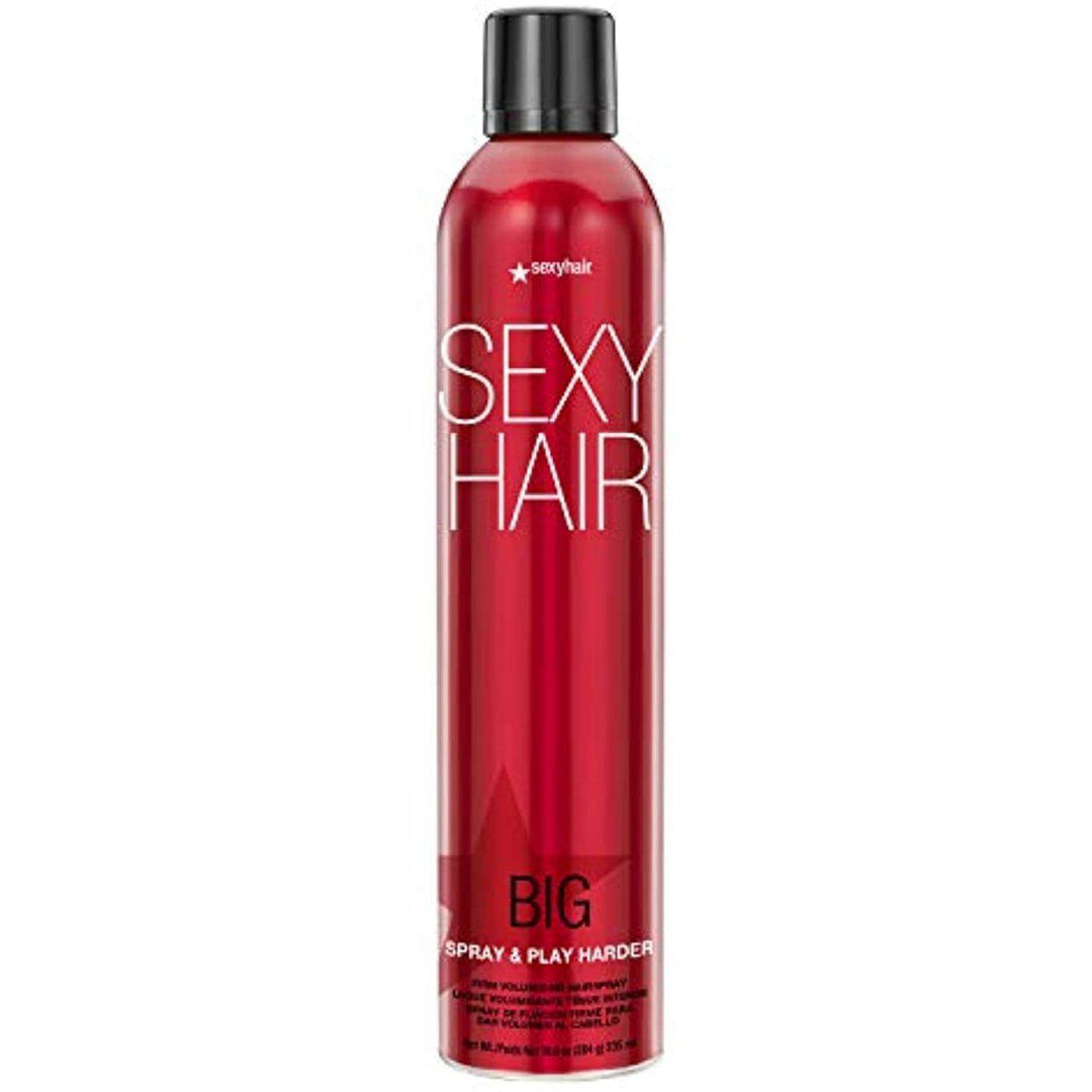 SexyHair Big Spray & Play Harder Firm Volumizing Hairspray, 10 Oz-The Warehouse Salon