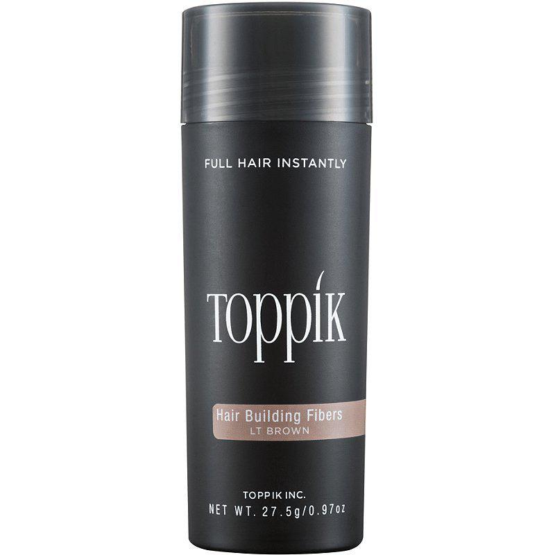 Toppik Hair Building Fibers, Light Brown, 27.5G/0.97 oz-The Warehouse Salon