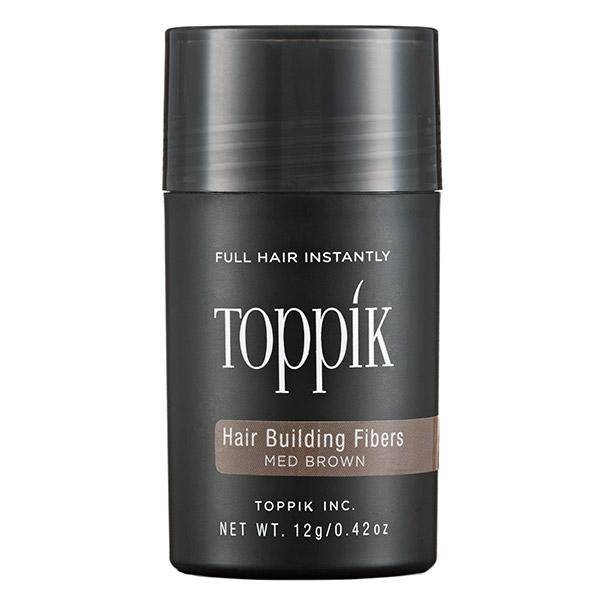 Toppik Hair Building Fibers Medium Brown 12G/.42 oz-The Warehouse Salon