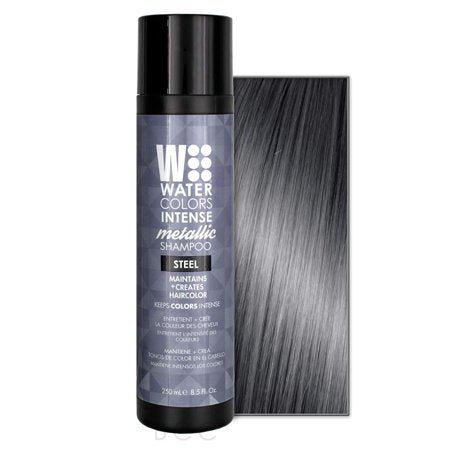 Tressa Watercolors Intense Shampoo Metallic Steel 8.25 oz-The Warehouse Salon