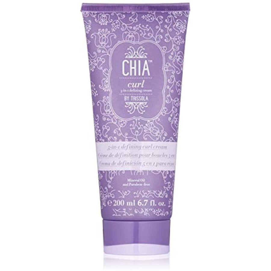 Trissola Chia 5 in 1 Defining Curl Cream 6.7 oz-The Warehouse Salon