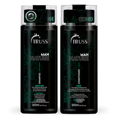 Truss Man Nature Shampoo & Conditioner 10.14oz Duo-The Warehouse Salon